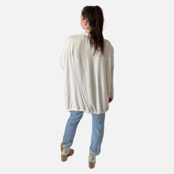 Shannon Passero Light Soft Cardigan offwhite oversized S - Picture 2 of 4